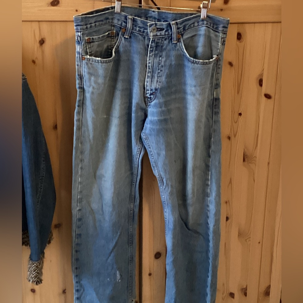ISSUE 🆘 👖⚠️ DRAFT ⁉️Levis | Vintage 506 High WAIST DISTRESSED Jeans Sz 36 X
